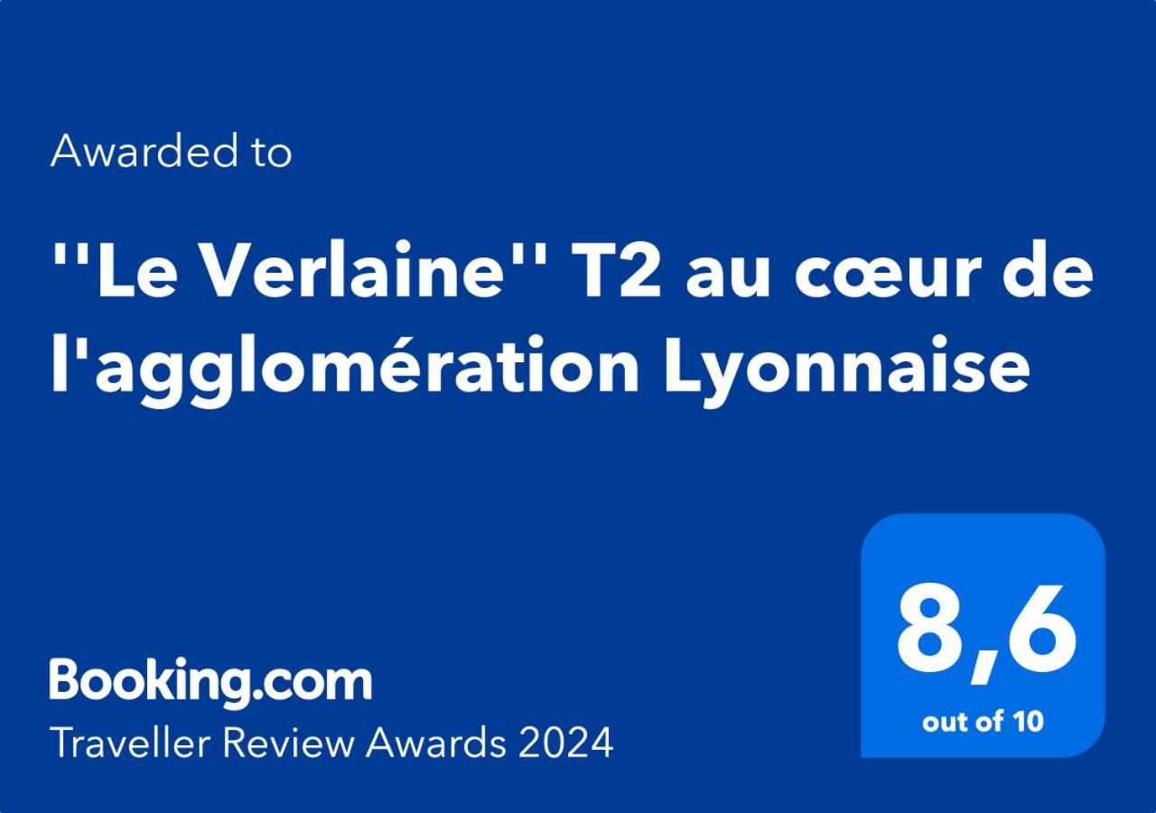 "Le Verlaine" T2 Au Coeur De L'Agglomeration Lyonnaise 维勒班 外观 照片
